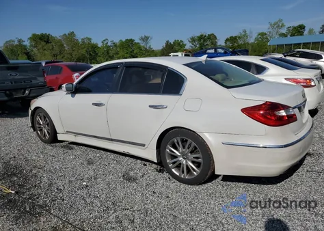 2012 Hyundai Genesis 4.6L from USA, damaged, VIN KMHGC4DF7CU178220